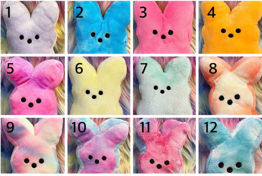 6 Inch Personalized Peep Bunny