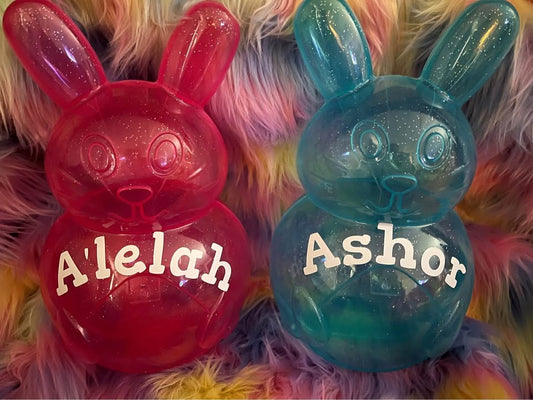 Personalized Fillable Easter Rabbit